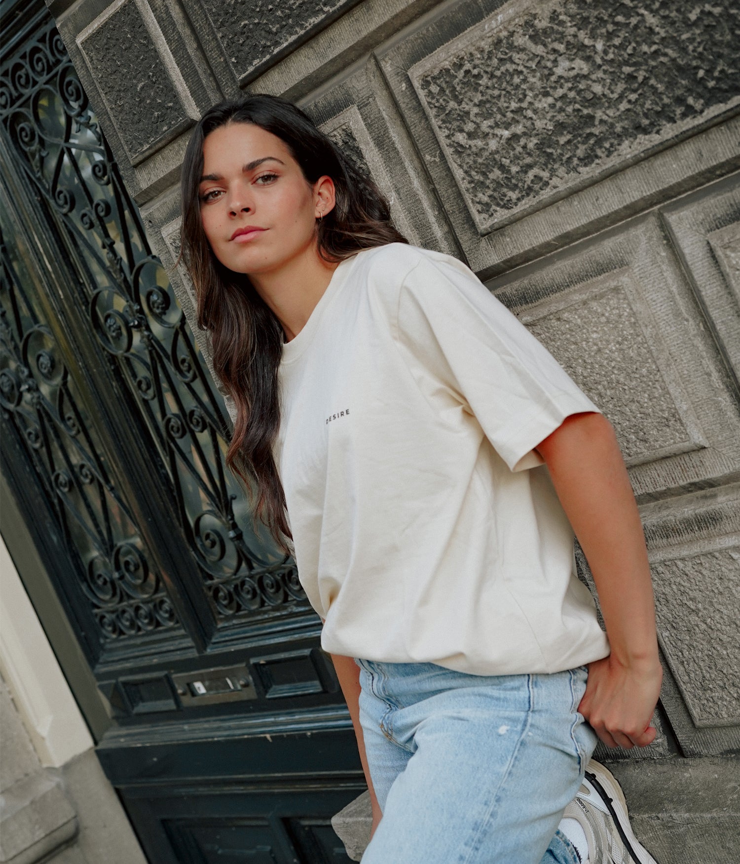 Statement Shirt Beige