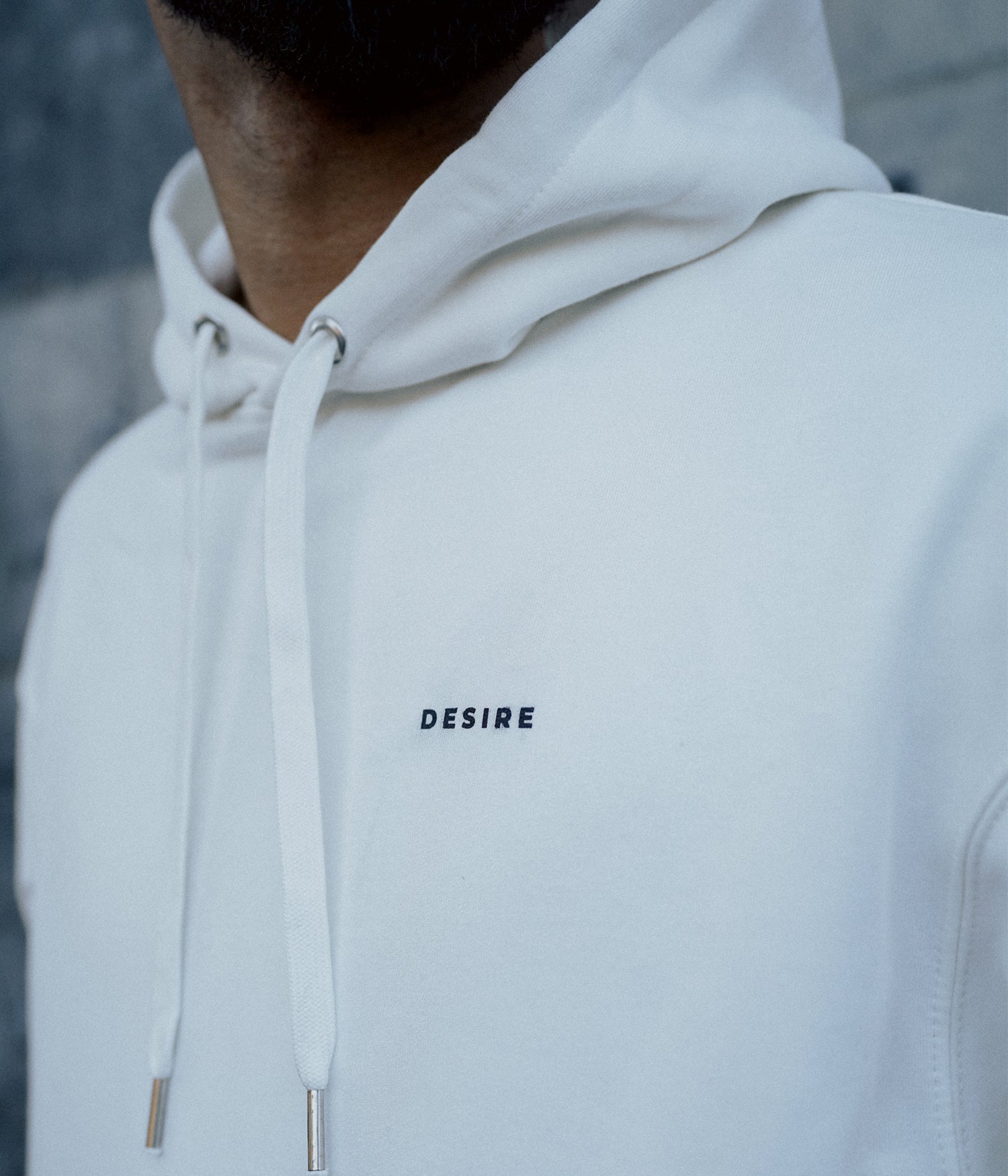 Statement Hoodie Off-white