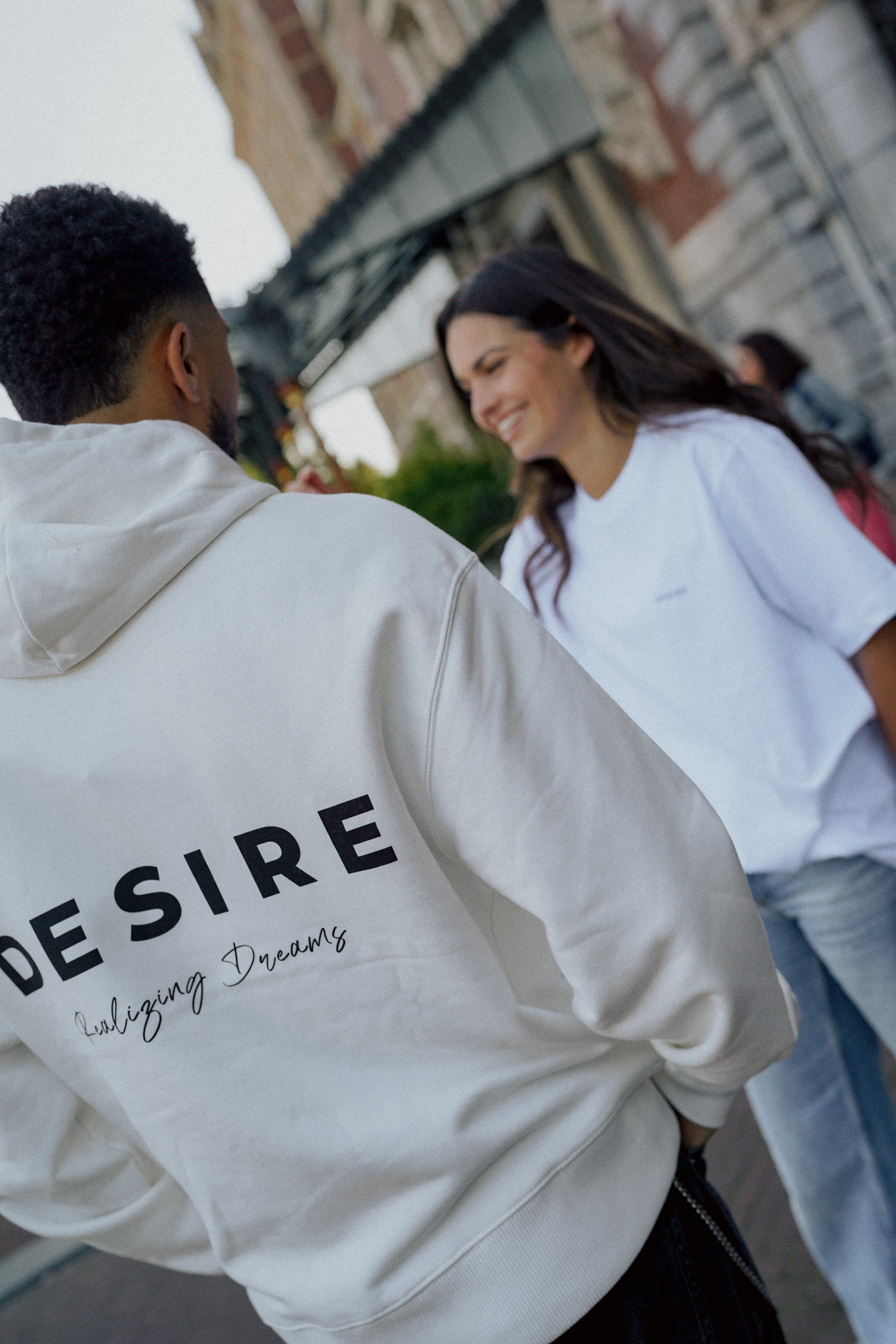 Marketing Hoodie Beige