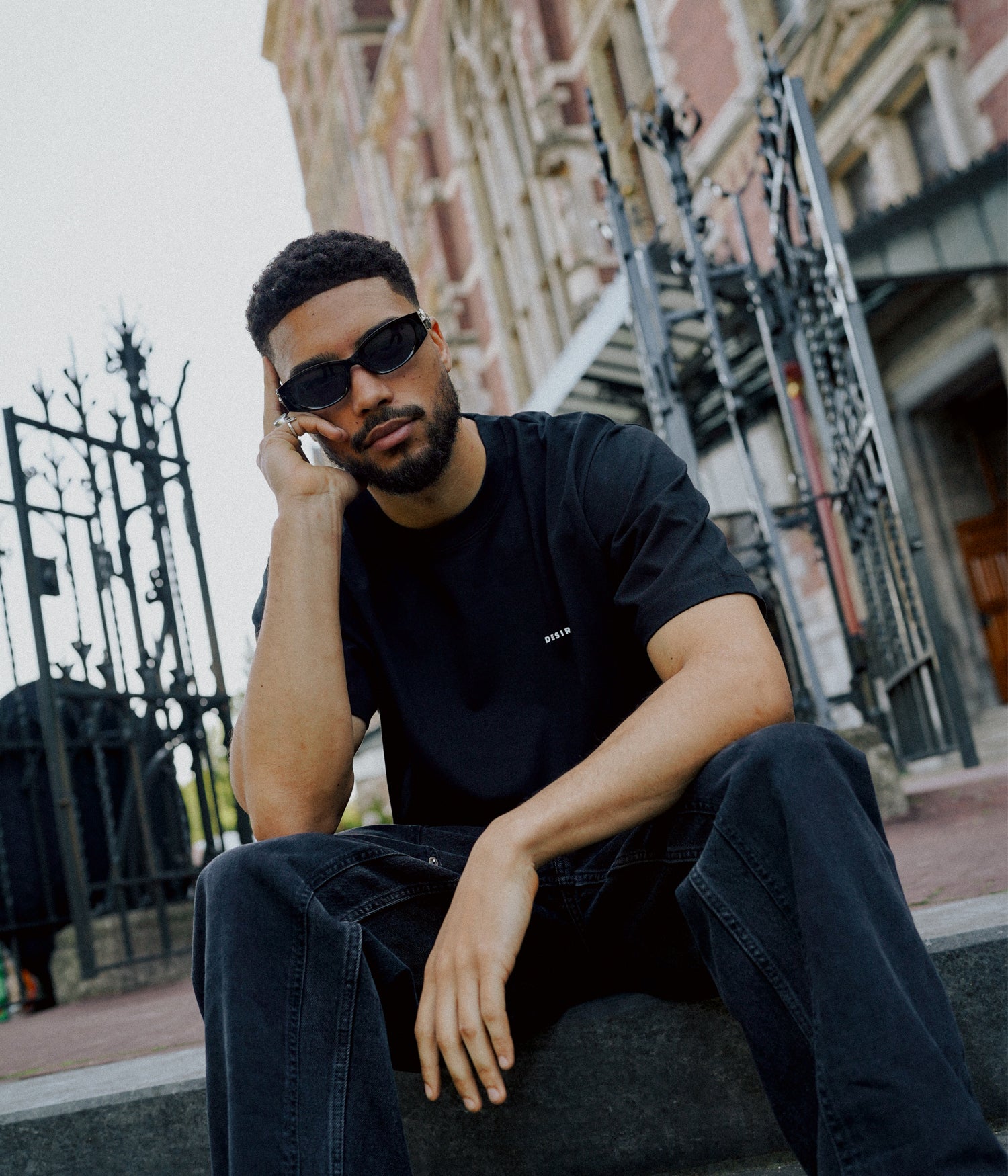 Statement Shirt Black